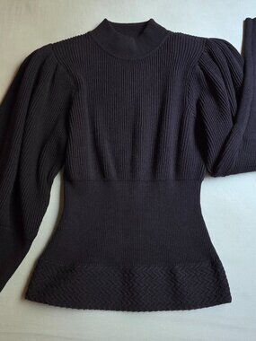 Victorian Cycling Pullover Sweater by La Femme en Noir